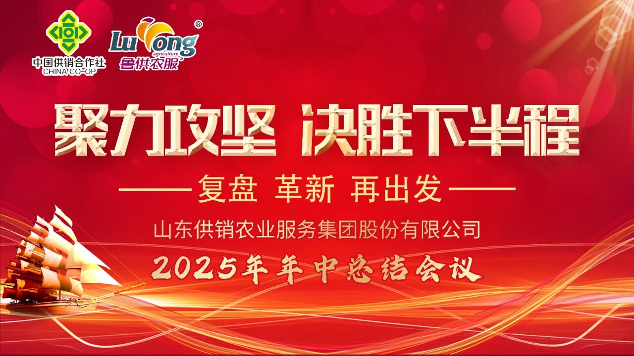 聚力攻坚 决胜下半程丨2025年度农服集团年中总结会议圆满完成